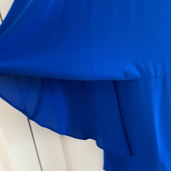 Halston Heritage Cape Sleeveless Dress - Picture 3 of 9